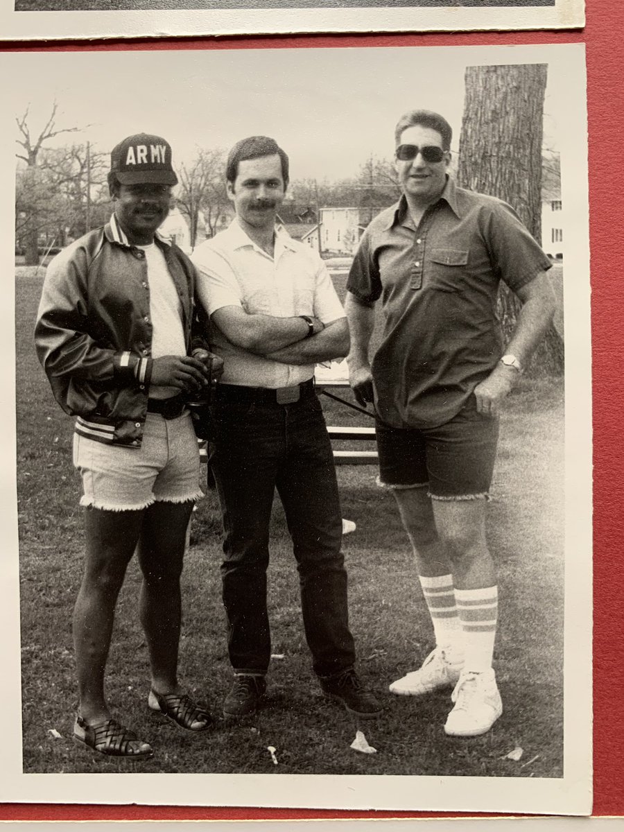 FoxRotc's tweet image. #TBT This Midwest heatwave has us thinking about Spring and looking forward to wearing #shorts again! #Spring1982ROTCpicnic #somefashiontrendsshouldbeleftinthepast #diggingthatHAT #andthosesandals @FoxRotc