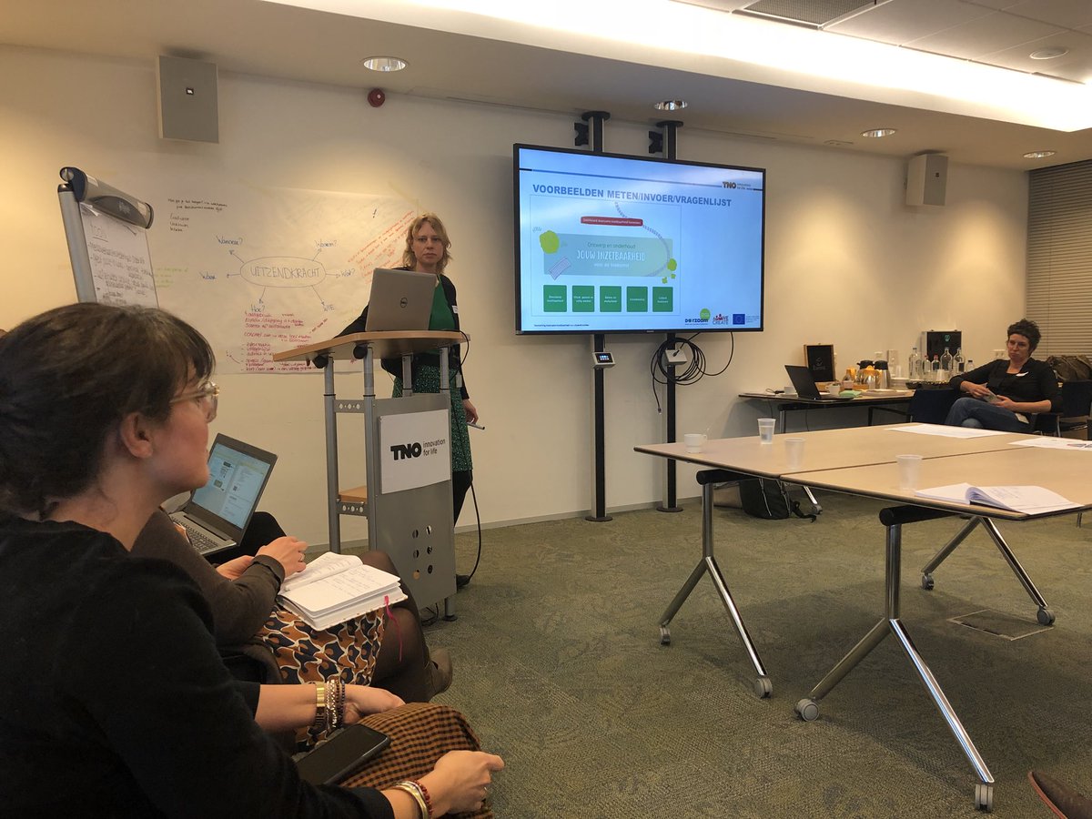Brainstorm met TNO en DOORZAAM over duurzame flex