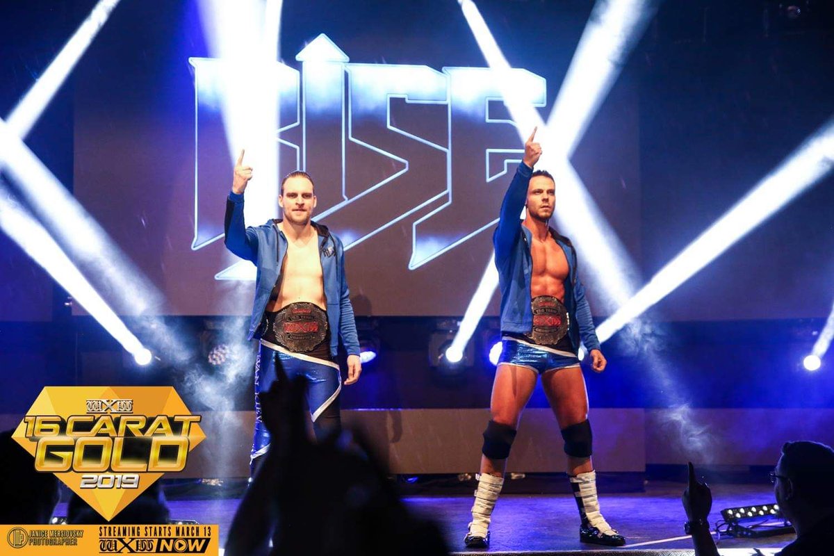 WirSindRISE's tweet photo. Tonight, you can watch RISE's own @PeteBouncer and @ivan_kiev defend our titles on front of 1.510 people at night 2 of #wXw16Carat on #wXwNOW!

#wirsindRISE https://t.co/owuZxVv4Mm