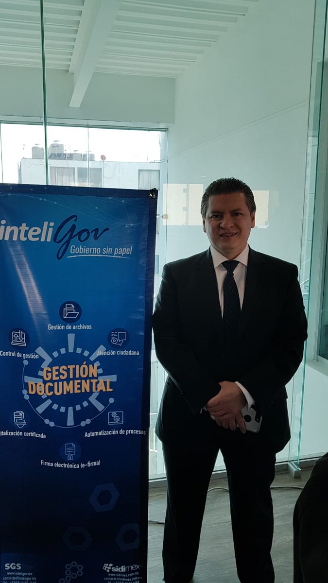 SidimexTI's tweet photo. #InteliGov presentes en la 4a entrega de los Premios U-GOB, Tecnología en Gobierno, al Gobierno Digital. https://t.co/RSUl0QBloU