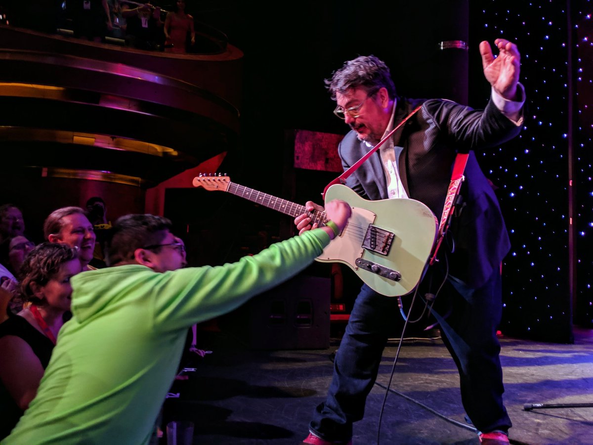 MovingToTheSun's tweet photo. Seeing @tmbg on the @JoCoCruise last night was an unforgettable experience and will be a story to tell for years. 

An entire concert moved from land onto a boat in an hour, people. Rain does not stop rock. https://t.co/3LGgqsa17O