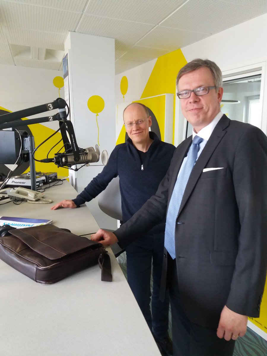 Today on a media tour at Postimees and Radio 2 for interviews on possible Brexit scenarios and the importance of upcoming European elections. We all deserve clarity on Brexit before EP elections.