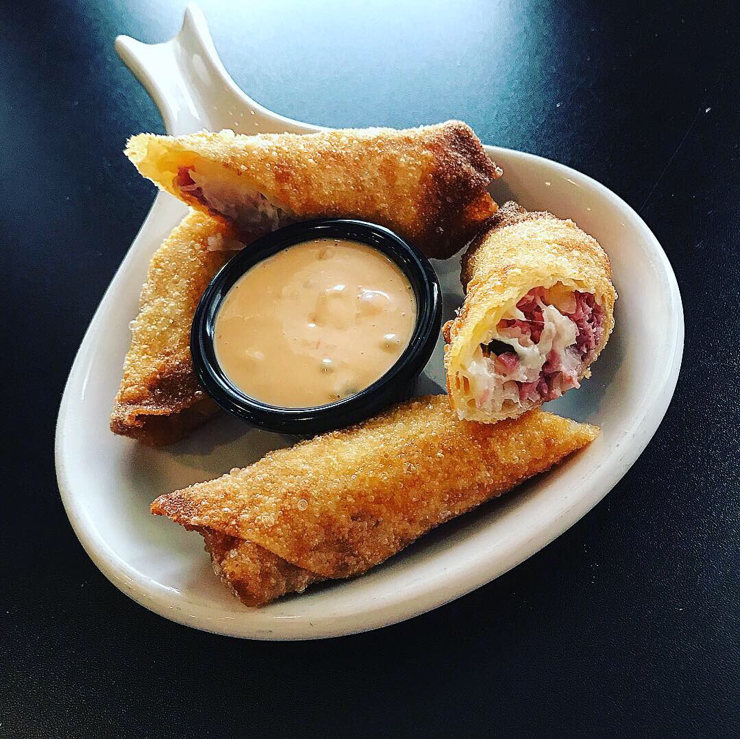 TomokaBrewery's tweet photo. C’mon in for some Blarney Chips and Reuben Rolls! Available on our special March menu. Have a fun and safe St Paddy’s weekend #ormondbeach #DaytonaBikeWeek https://t.co/kWmq4l12Wa