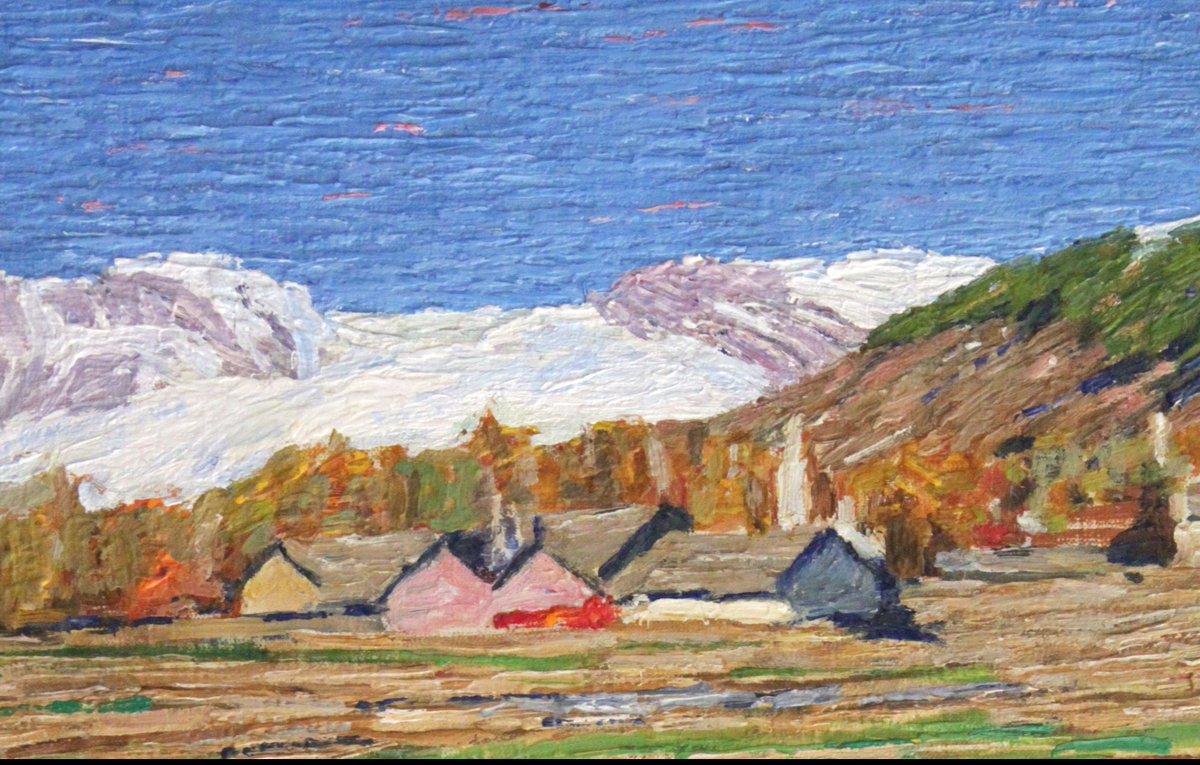 Giornata del Paesaggio
 Carlo Fornara, "Sole di novembre", 1919 - part
#iovadoalmuseo
#Museums 
#paintings 
#landscape