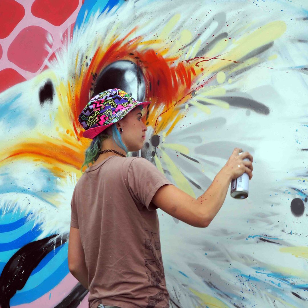 Upfest's tweet photo. Life is definitely peachy with ridiculously skilful artists like #peachzz painting at #upfest each year. π·: Marta Palau from #upfest2016 https://t.co/za8S0uQQnc