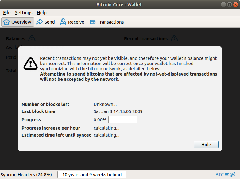 LedgerQL's tweet photo. Running #bitcoin https://t.co/ehXVP3zmXS