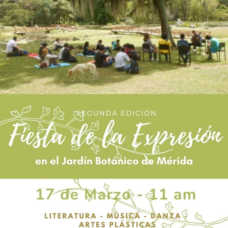 Acompáñanos este Domingo 17 de Marzo desde las 11 am en la segunda edición de la Fiesta de la Expresión 🎉✨🎈🎊 .
.
.
Danza, Literatura, Artes Plásticas y mucho más