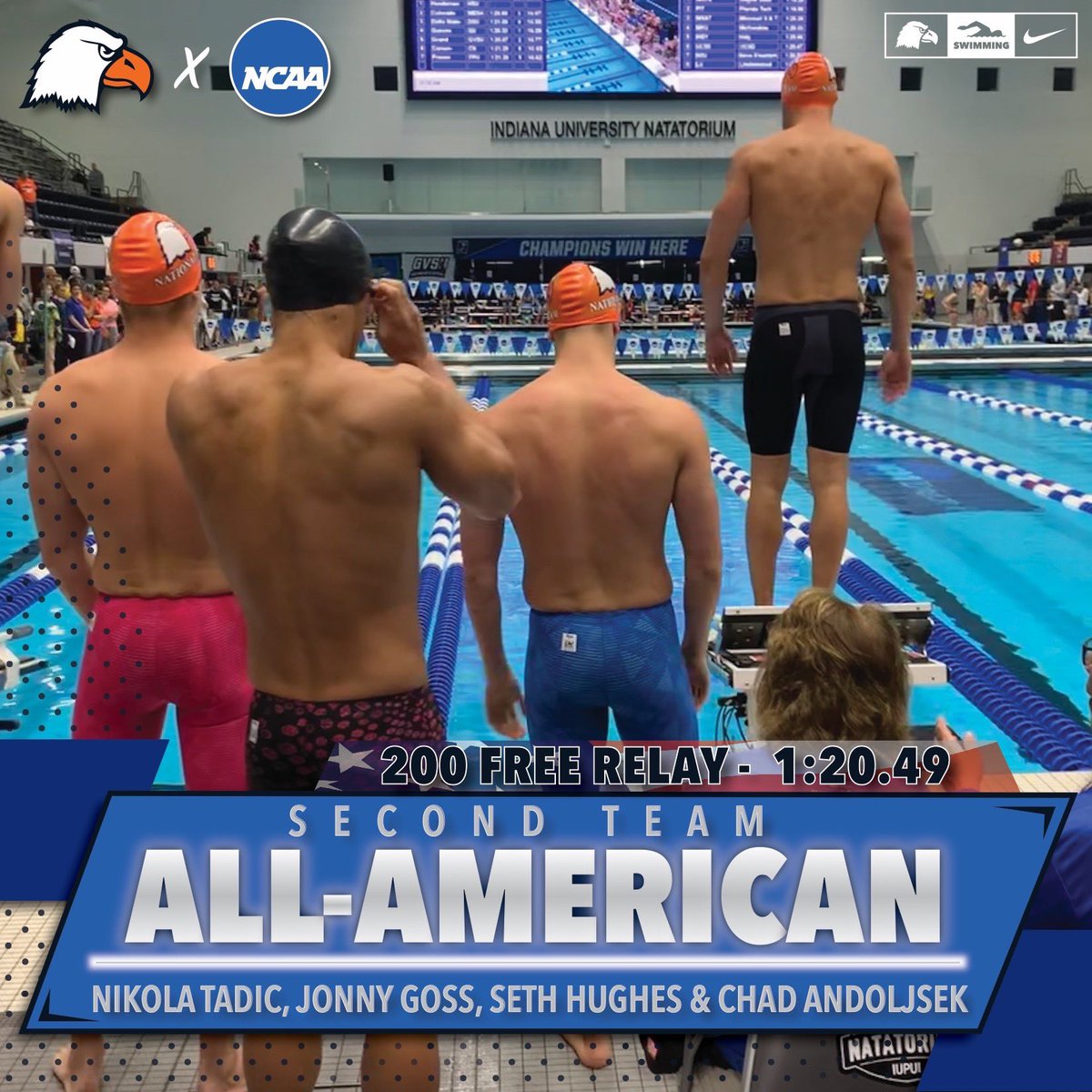 Carson-Newman Swim tweet media