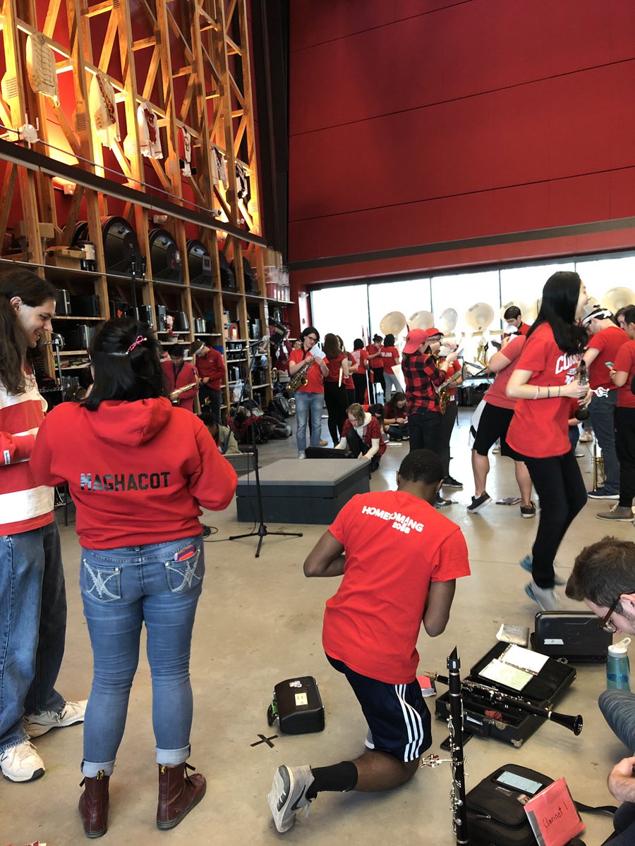 Big Red Pep Band tweet media