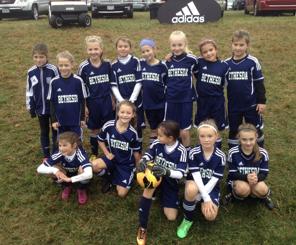 wmaxson's tweet photo. Daughter Ellie shown as:
(L) BSC u9 player in 2013 b/w games at @bethesdascnews tourney (green boots & face like she just heard a disturbing secret) (w/ current teammates Talia & Maya)
(R) current player on Coach Dave Greene's u14 Real @theECNL side. #BSCThrowbackThursday https://t.co/bkg2hyfx5q