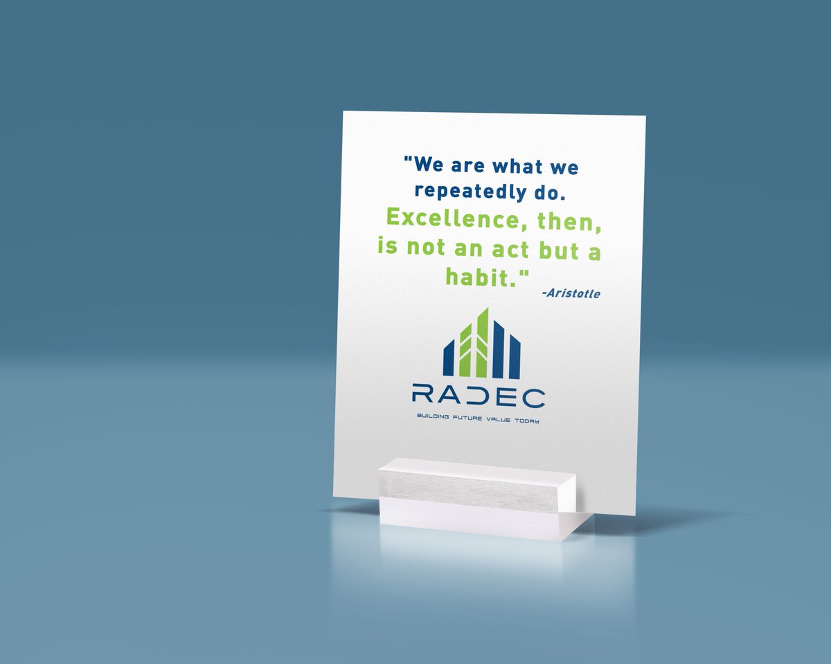 We make a habit of excellence by setting our standards high and continuing to evolve. Learn more about the Radec difference at radecgroup.com @BCBuildingInfo <a href="/BCHomez/">Joe</a> <a href="/Penticton/">Penticton</a> <a href="/okanaganchamber/">Okanagan Chamber</a> #radecgroup #buildingfuturevaluetoday