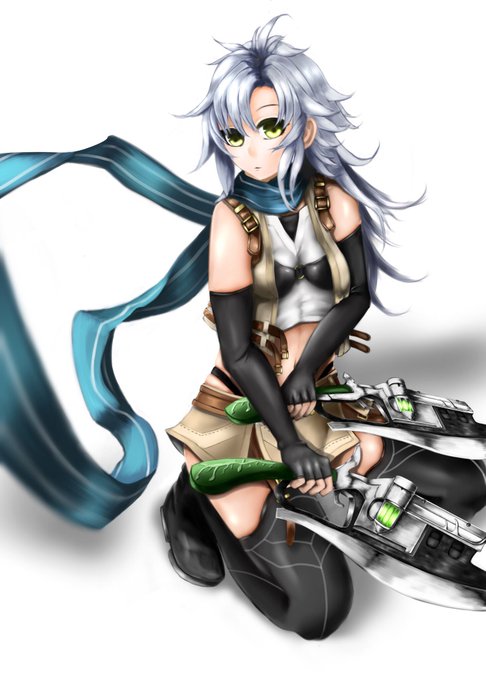 銀髪白髪のtwitterイラスト検索結果