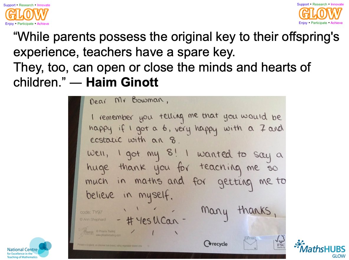 GLOWMaths's tweet photo. A huge thank you to @Bobby_Seagull @ThinkingMaths @p_glaister , all workshop presenters, delegates and #NewportNan for a wonderful #MathsFest19 #MathsIsGLOWing @mathshubs @ncetm #mathschat https://t.co/H9XET9dUDj