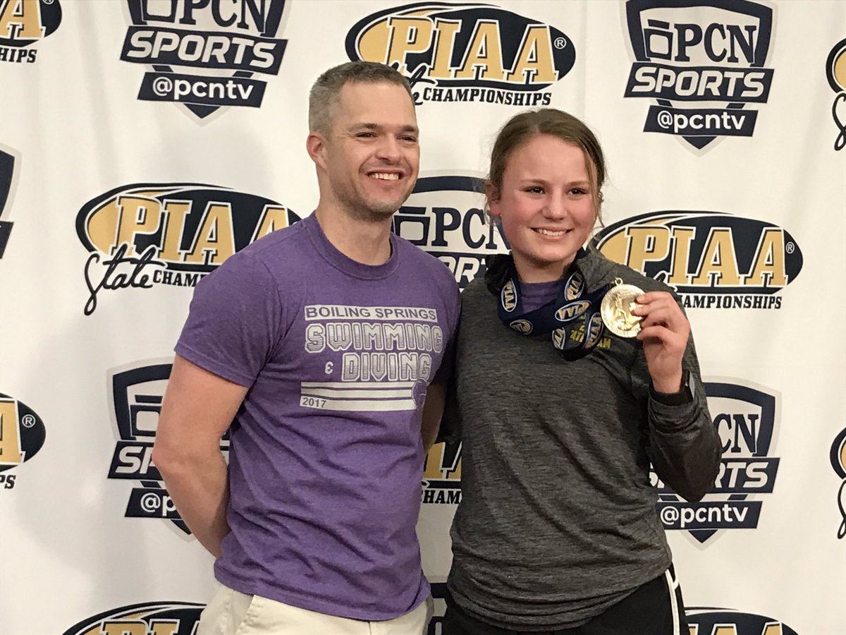 pcntv's tweet photo. Boiling Springs @South_Middleton made quite a show at the PIAA 2A Diving Championships. Congratulations, Jordan Morret, Jack Still, and Lily Reinhard. 🏅🏅🏅 https://t.co/hM5qFtFWLx