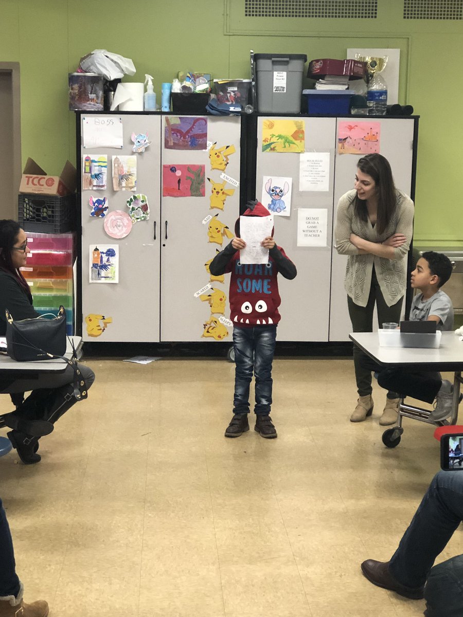 MPS_Buckley's tweet image. Our grade 1 students presented at the PTA meeting and discussed reading, writing and numeracy!