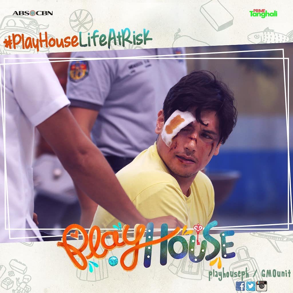Clock is ticking. Someone's life is at risk! Si Peter ba ang mabubunot ng roleta ng kapalaran? Siya na puno't dulo ng lahat ng problema? Huwag palalampasin yan mamaya sa ⁦<a href="/playhouseph/">Playhouse</a>⁩
⁦<a href="/KissesDelavin/">Kisses Delavin</a>⁩
⁦<a href="/donnypangilinan/">Donny</a>⁩

#PlayHouseLifeAtRisk