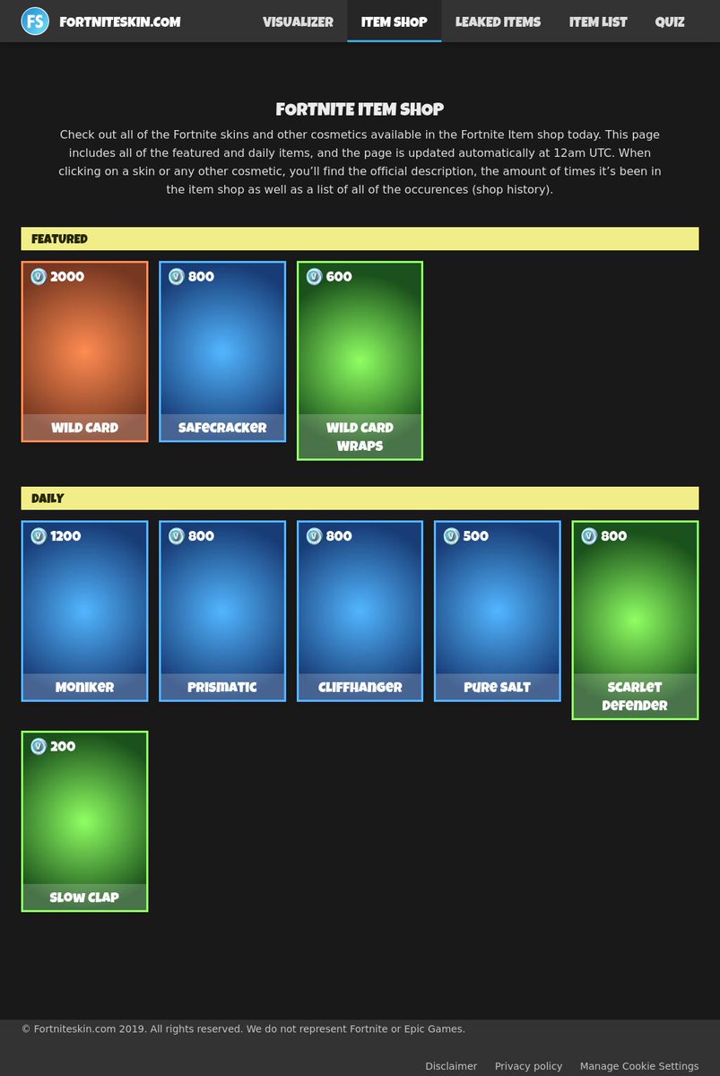 FortniteSkin tweet media