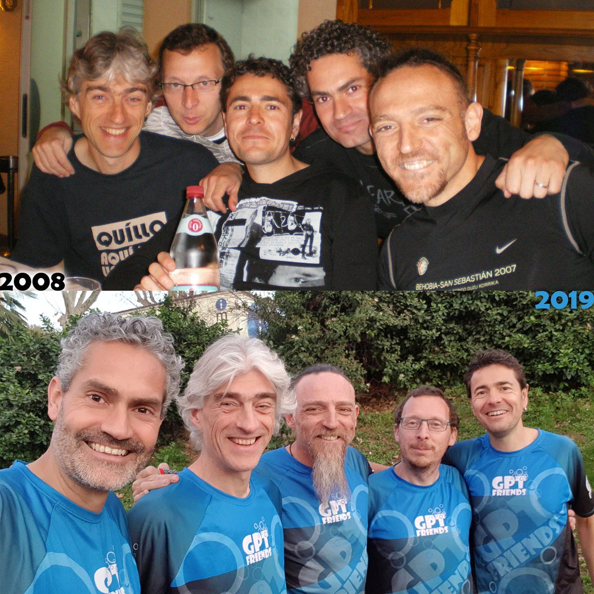 jordimeep's tweet photo. Han passat 11 anys, però estem iguals 🤣🤣🤣🤣🤪

Oportunitats com les d'avui no es poden desaprofitar.
Improvitzar una trobada i que tots haguem pogut fer un forat a l'agenda,  ha sigut genial!!
#gasoses #GPT #bombolles https://t.co/qWTKzRwEtP