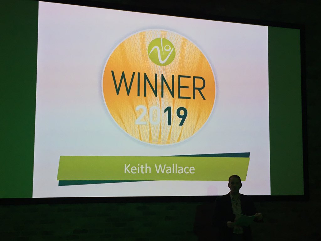 Keith Wallace picks up Community Coach Award <a href="/active_notts/">Active Notts</a> Awards