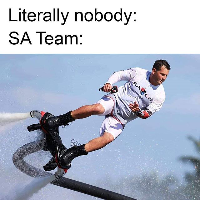 OfficialSATeam's tweet photo. SA Team is SAVAGE!
🌍🤯🚨🌞🚤⚓🔥
Do have the skills to hang ten on a flyboard?
📸@rush_pro
_________________
#RepSA #SATeam #SACo #flyboarding #champion #hydroflight #Rocketman #GetSome https://t.co/V0gxqx9SRe