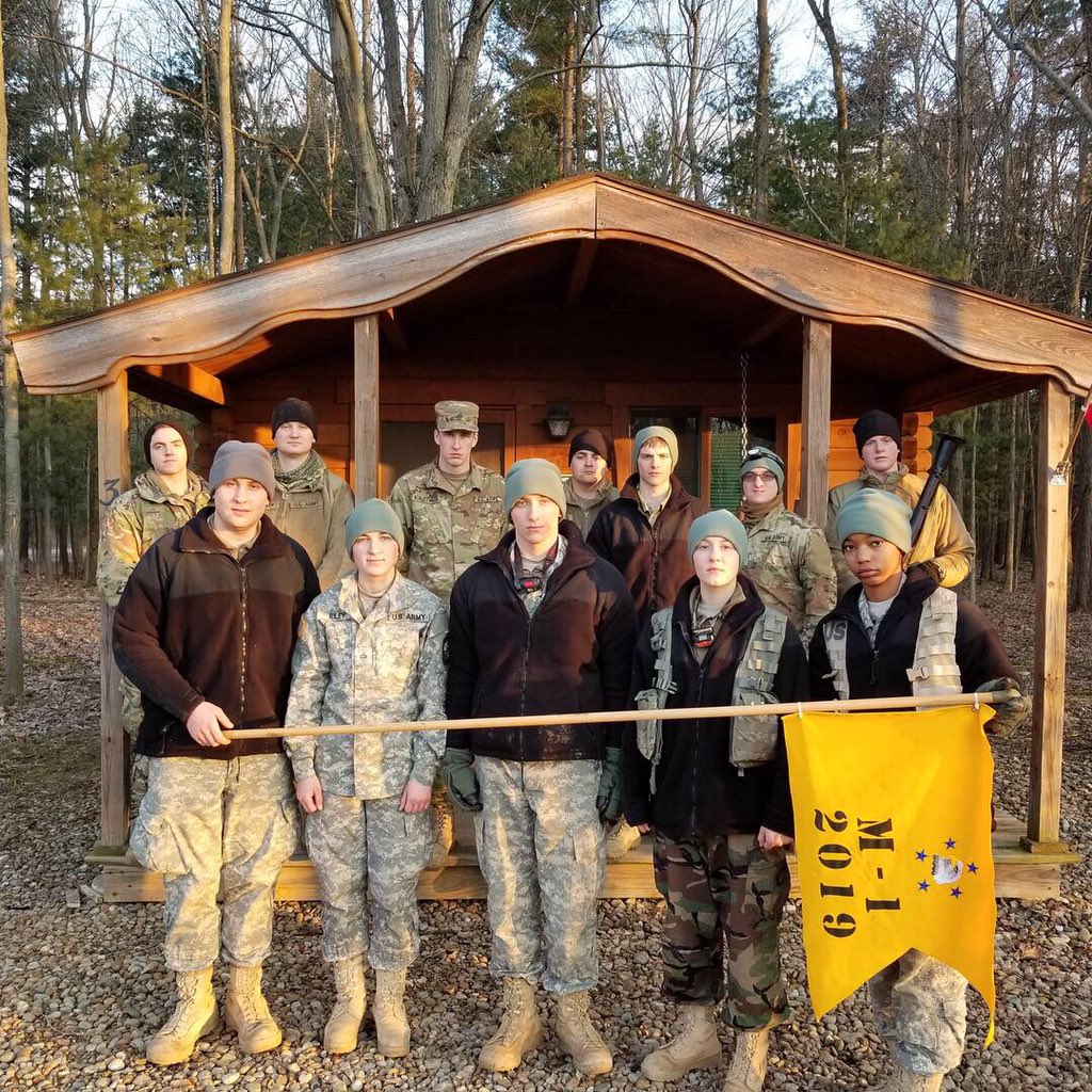 cleveland_rotc's tweet photo. Cadets from the National Society of Pershing Rifles John Carroll University chapter conducted their FTX. PR and ROTC are separate, but we work in symbiosis with members and goals overlapping in both. #generalpershing #pershingrifles #cleveland #parmaohio #johncarrolluniversity https://t.co/l9xTNW6orf