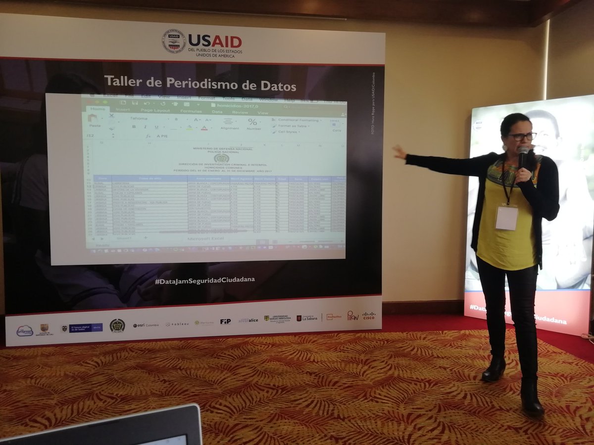 marulojose's tweet image. Seguimos en Taller de Periodismo de Datos. En este momento @claudibaez del medio independiente @cuestion_p. #DataJam #cali