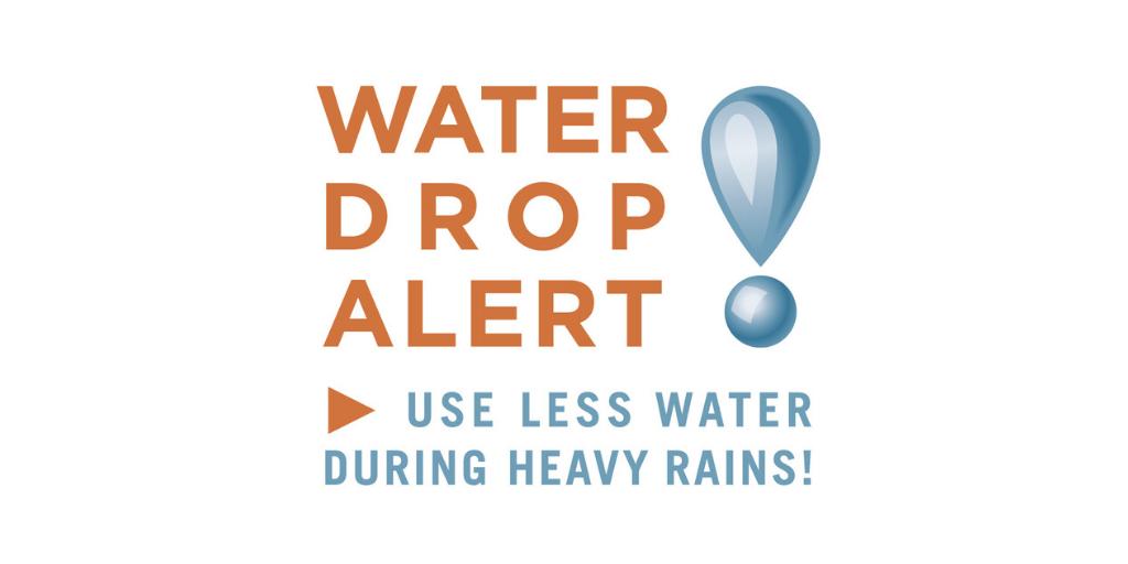 MMSD_MKE's tweet photo. Water Drop Alert has been issued! Warmer temps, melting snow &amp; rain have MMSD's water reclamation facilities running at or near capacity. Try to use less water to reduce the risk of basement backups &amp; sewer overflows. For more info &amp; to sign up for alerts: https://t.co/9UsKqg0Npa https://t.co/eS6Cz0BQf6