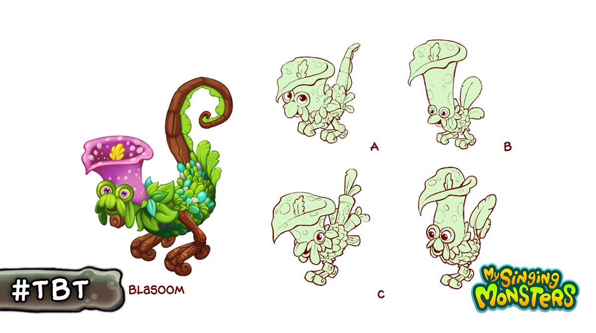 While voting is underway for the Plant-Element Rares to be included in this  weekend's Easy Being Green promotion, let's appreciate some concept art for  the Celestial of the Plant Element: Blasoom!