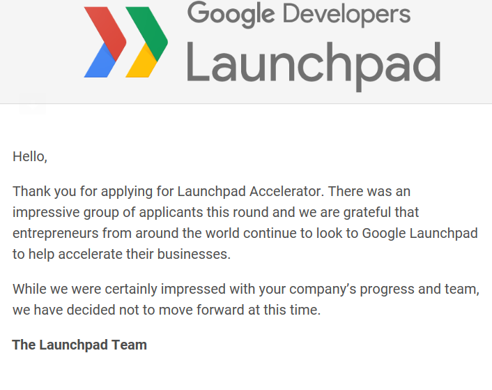 rashwinchandar's tweet photo. Missed #Google #Launchopad Accelerator #India2019 program in the finals. No worries. Happy to make it till finals!
Wishing to crack it next Year!
#digitalimpacter #launchpad #google #ai https://t.co/DOZLeZ1ql8