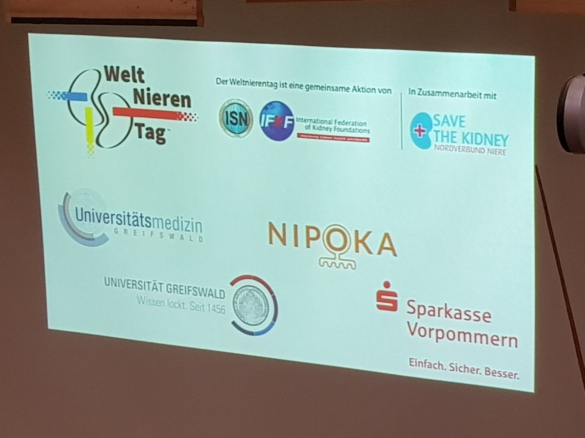 GENIUS_VC_GmbH's tweet photo. Gelungene Veranstaltung @wissen_lockt zum #weltnierentag. Neben Organisatorin Prof. Dr. Nicole Endlich stellt auch Schirmherrin @AngelaMerkeICDU in ihrem Grußwort fest: "Die Wichtigkeit der Niere wird von vielen Menschen immer noch unterschätzt."
#niere #savethekidney #nipoka https://t.co/AKVlUzPGUA