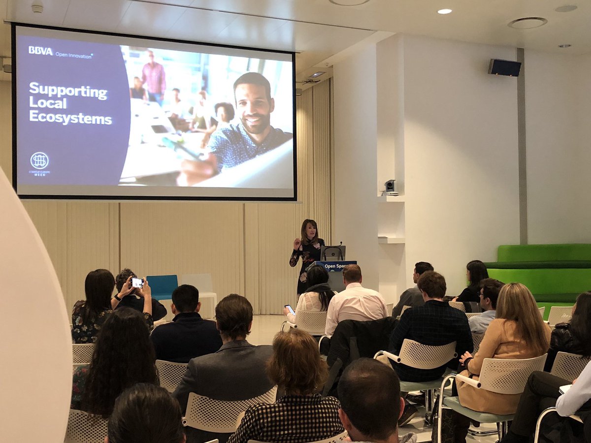 gemasanzs's tweet image. Enhorabuena a @BBVAInnovation por haber sido seleccionado como espacio para acoger #SEW2019 y la organización de Supporting local Ecosystems-startup con la participación @MadridNetwork @UnLtdSpain. @een_madrid