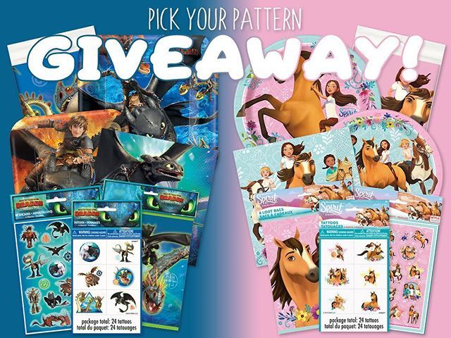 htfps's tweet image. We’re running an awesome giveaway on our Facebook page! One winner will receive their choice of either #howtotrainyourdragon or #spiritridingfree ❤️ Check it out! #howtotrainyourdragon3 #giveaway #prize #free #htfps #hardtofindpartysupplies ift.tt/2W1DHvf