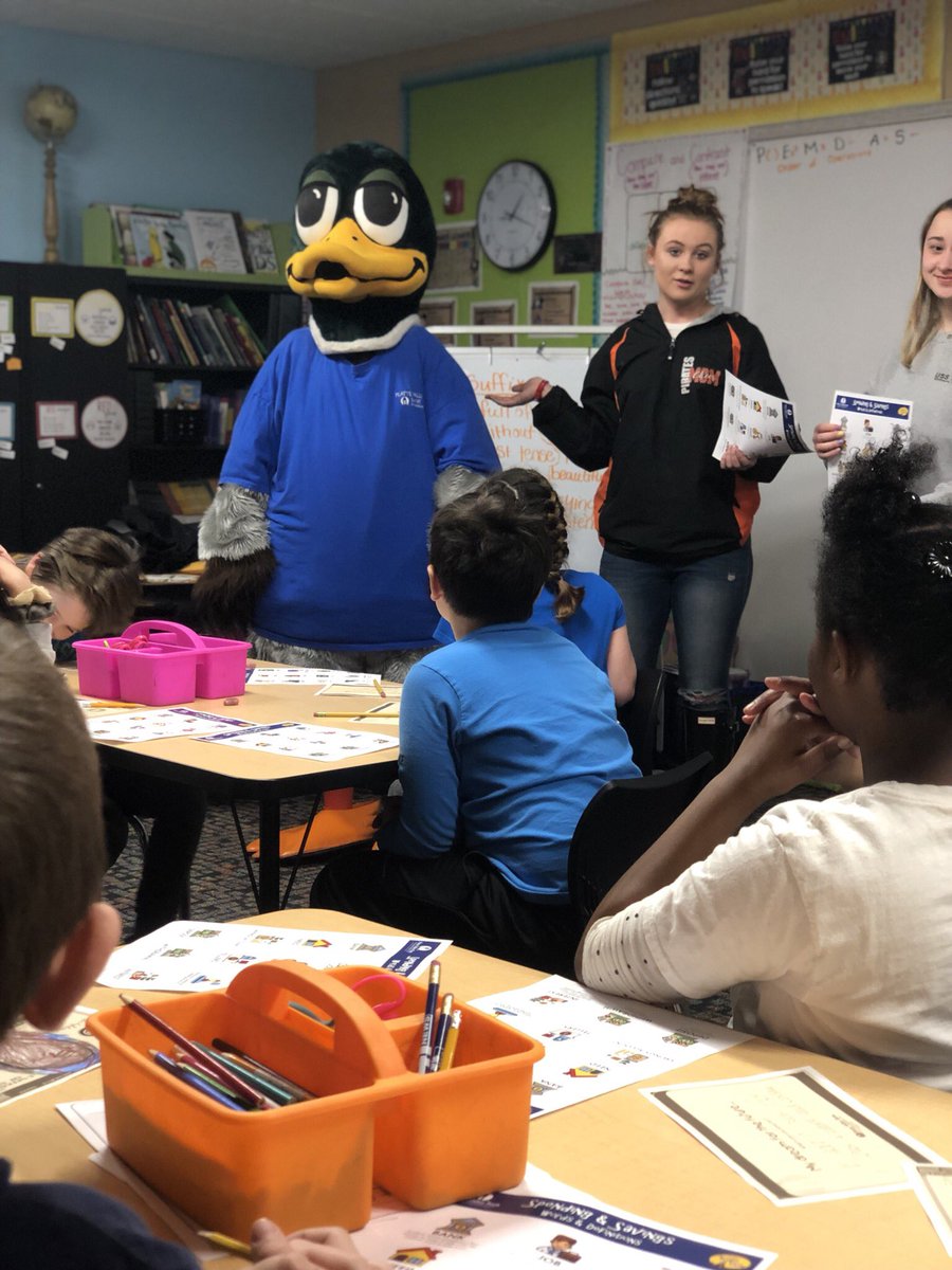 Teaching the importance of Saving at <a href="/PathfinderElem/">PathfinderElementary</a> alongside @PVBank. Savings goals, Bingo, &amp; more! <a href="/PCHSHalls/">PCHS Halls</a> <a href="/PCHSprincipals/">PCHS Administration</a> <a href="/PlatteCountyR3/">PlatteCountyPirates</a> <a href="/DrMikeReik/">Dr. Michael Reik</a>