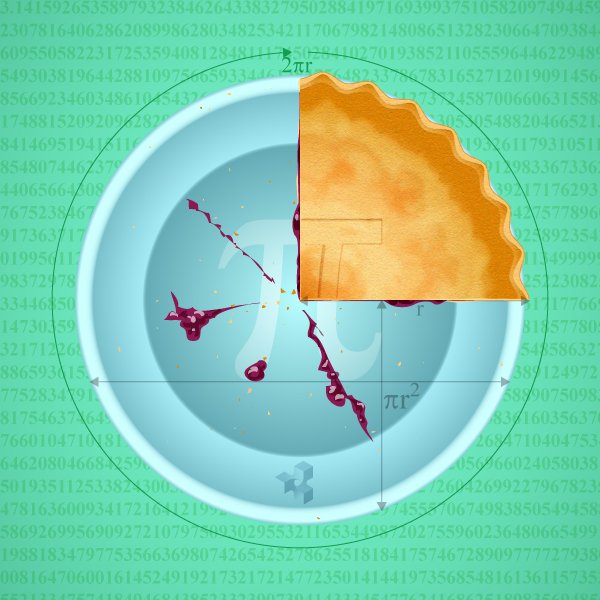 Have an irrational day! Pi is Real, Cake is a Lie. #portal #piday #illustraion #circleoflife