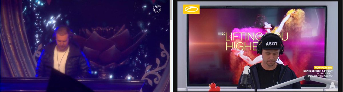 jaime0907's tweet image. A un lado, Tomorrowland Winter, al otro lado, el ASOT de todos los jueves. Los dos son "en directo"... Entre su música, que nació el 25 de diciembre y que ahora parece ser omnipresente, se va confirmando poco a poco que ES DIOS 😂 #ArminVanBuuren #ASOT905 #TomorrowlandWinter