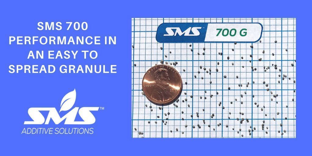 SMS 700G is great for spot treatments on trouble areas!  Drop or rotary spread for up to 90 day control!  Particle size small enough to treat fine turf areas including greens!