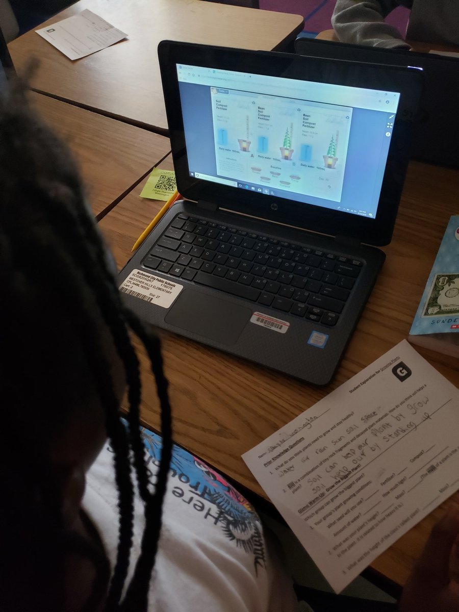 411onEdTech's tweet photo. What makes a plant grow? How tall can you get your plant to grow? Ms. Huston's 3rd graders @WHBeaverLeaders experimented with @EL_EmilyD using #gizmos to answer these questions and explore so much more! @ExploreLearning @RVAITRTs @cybd @RPS_Schools #edtech https://t.co/X9Tix034Nw