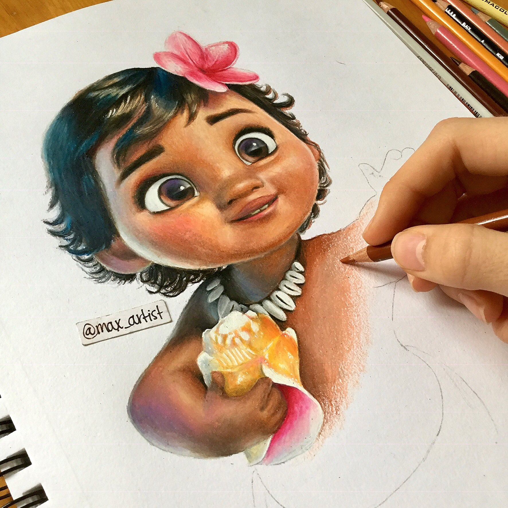 Max Artist Baby Moana Drawing In Progress Babymoana Moana Art Drawing Moanadrawing T Co Tiaf2x7fff Twitter