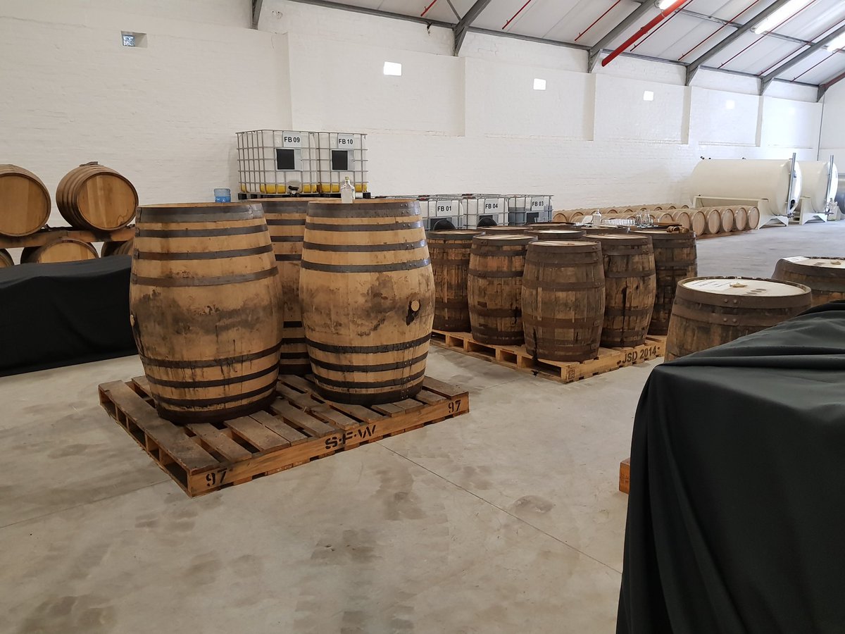 TheWhiskyMaker's tweet photo. I just can't get over yesterday & thinking how much fun you can have whilst doing what you love!
Watch this space, later in the year, for another #proudlySA 🇿🇦 first 😁
#whisky #SecretCellar #St13 #TheJamesSedgwickDistillery #MadeExceptionalMadeHere #heartWellington https://t.co/13aKEApaDL