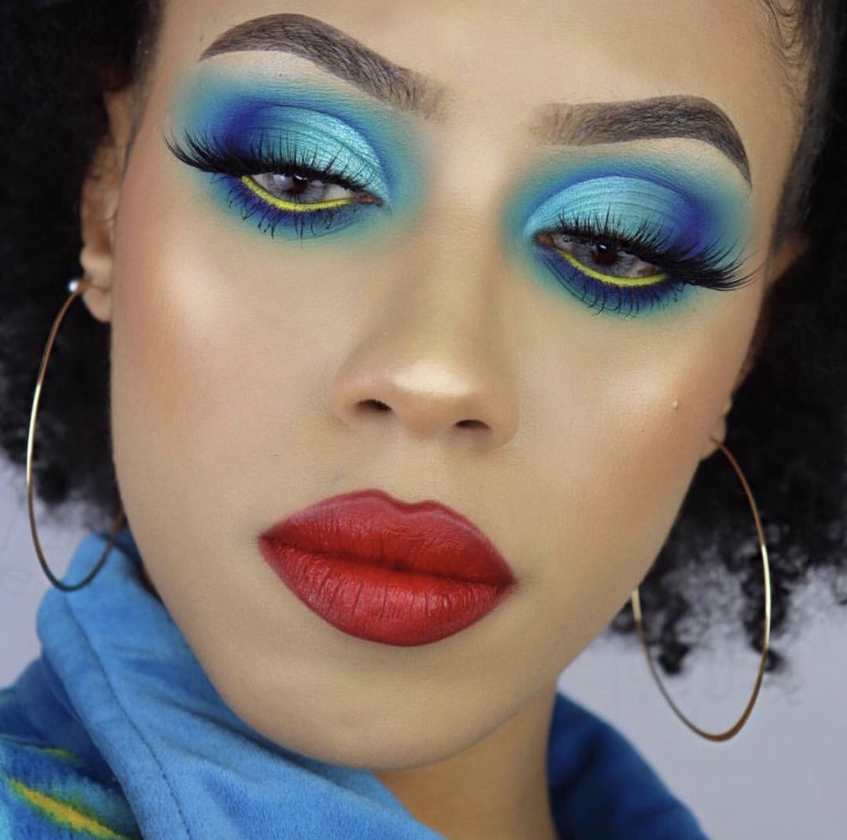 My girl just dope as hell with this slay using The New York Palette. #makeup#makeuplover