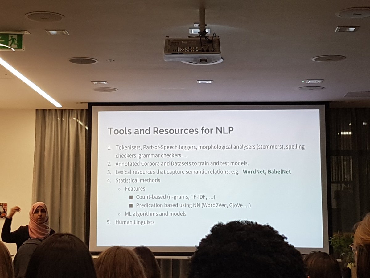 Bethan_Blakeley's tweet photo. Exploring #Arabic #text processing at tonight's @herplusdatamcr event #herplusdata #NLP #DataScience #DataAnalytics https://t.co/HZqaeovDjb