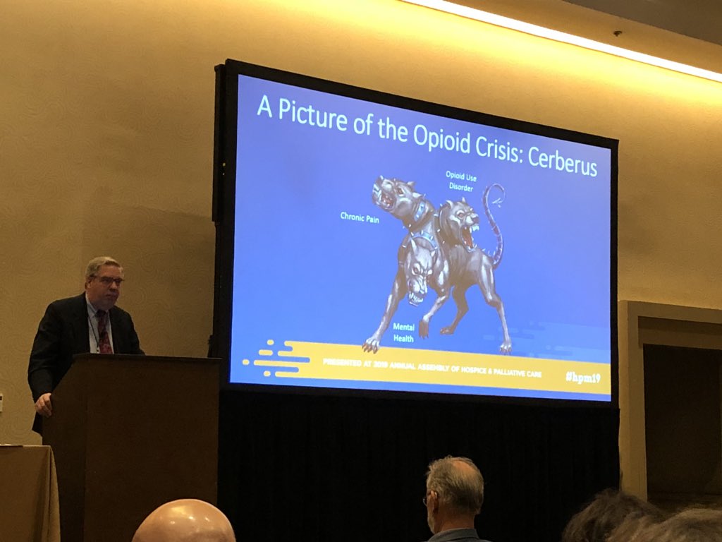 HPMDoctor's tweet image. The opioid crisis is a syndemic: advocacy forum at #hpm19 from an #hpmrookie19