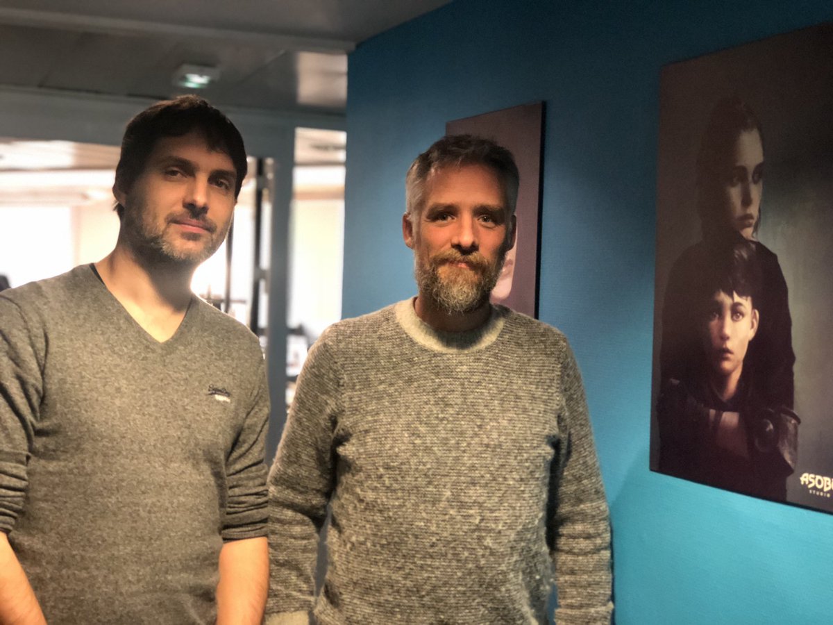 oderiviere's tweet image. Meet David Dedeine, Creative Director of @APlagueTale. The man who made me write music without notes! #Amadeus #TooManyNotes
