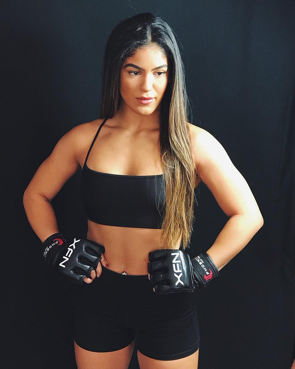 MyMMANews's tweet photo. Anne Ribeiro, daughter of former #ufc fighter Antonio "Bigfoot" Silva, makes her #MMA debut in just 2 days at #XFN23 - @XFNfights Her interview with @MikeHeck_JR here:  https://t.co/XnsdMSQzbN https://t.co/BliRS5eggI