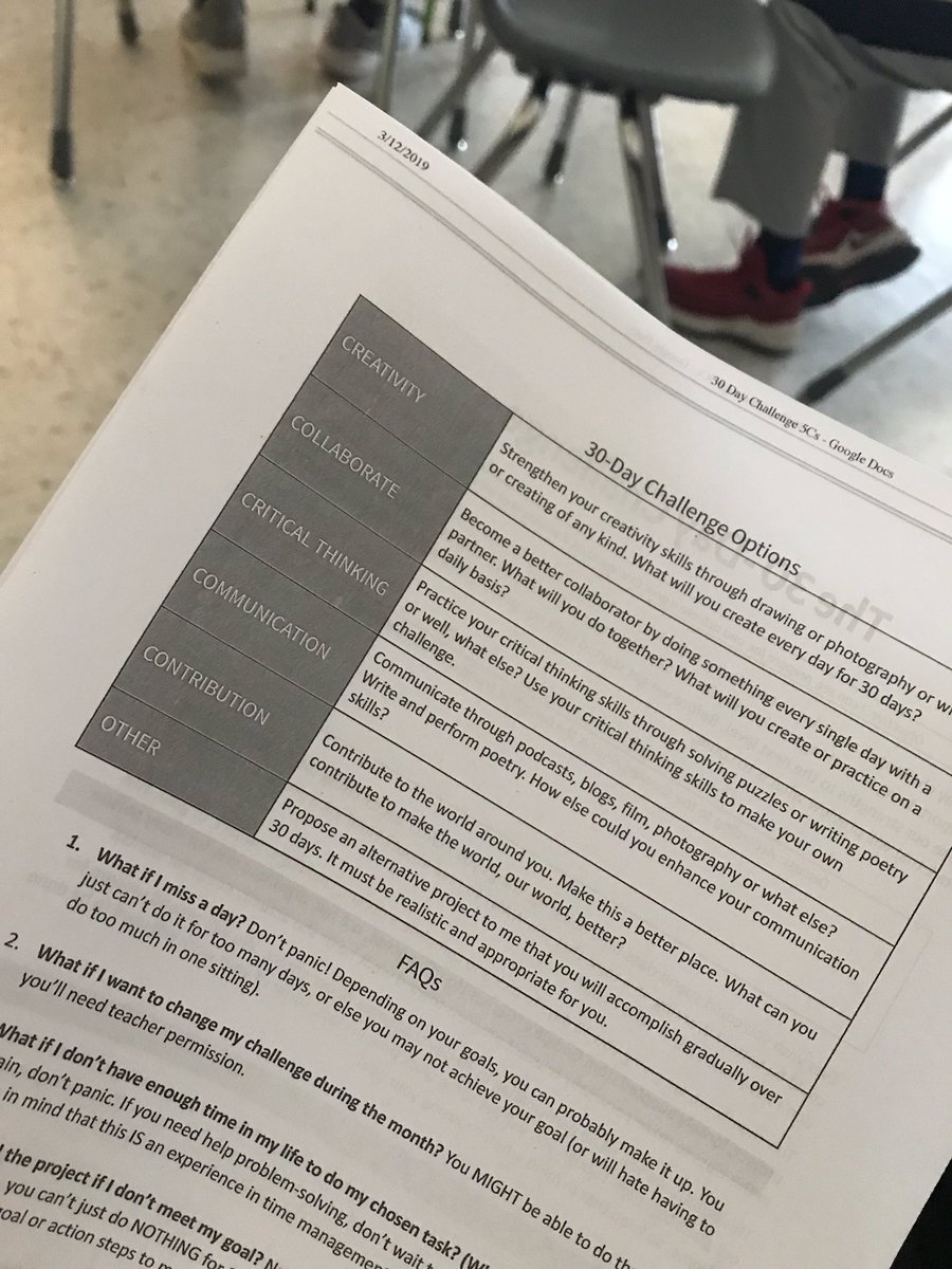 Mrs_Kim1211's tweet photo. Explicitly teaching the 5Cs in authentic experiences. @Mhaseltine @BAM_MS_Official https://t.co/B4FF2mjI7L