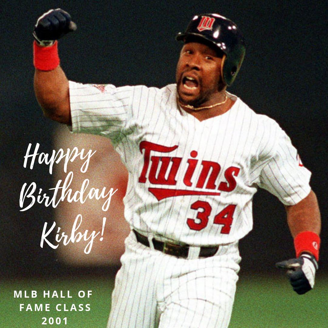 Happy Birthday to Hall of Famer, Kirby Puckett! 