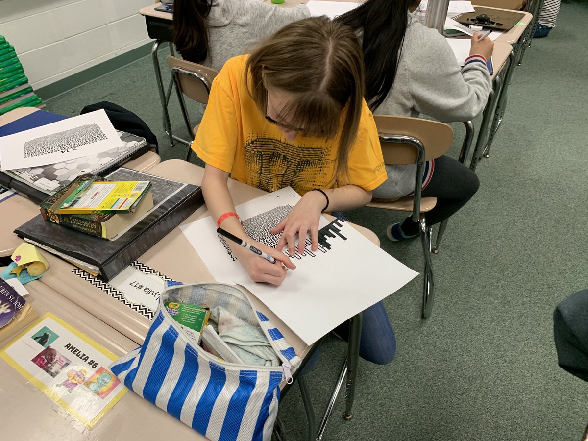 ilvteaching5th's tweet image. Happy Pi Day! Creating Pi cityscapes through bar graphing. :) #futureready204 #lvmath