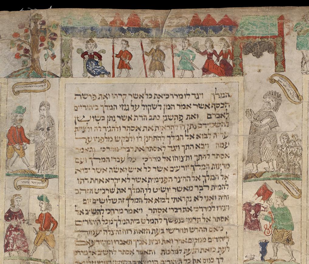 TheGlobalDay's tweet photo. #Purim is coming! Start your conversation about Megillat #Esther by looking at the power of words. The #Megilla is full of dialogue between allies, negotiations with royalty, written threats and unspoken intent. Free Purim resources at https://t.co/r10eCuER5B (img @BL_HebrewMSS ) https://t.co/ofrF7sPb6F