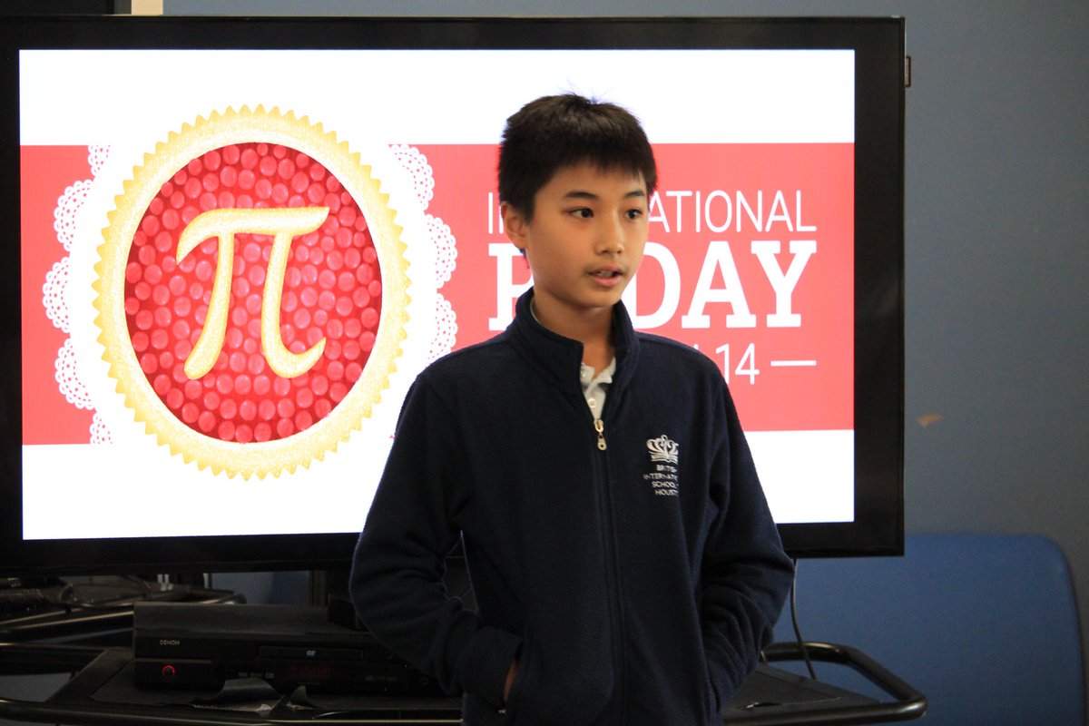 BISHouston's tweet image. @BISHouston are celebrating the mathematical symbol of pi (π). CONGRATULATIONS to our Primary winner Hugo reciting 119 and Secondary winner Anson 309! Thank you to Mr Mackrell for officiating and Ms Hobson for organizing. Happy Pi Day! #pidayNAE #NAEBeAmbitious