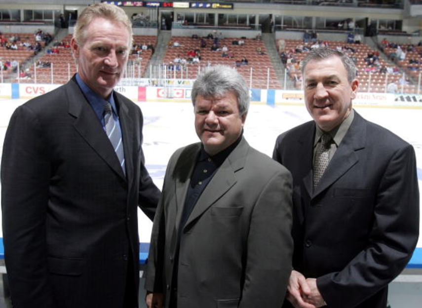 LA Kings PR on X: #TBT -- The Kings welcomed the St. Louis Blues to  STAPLES Center last Thursday night. Larry Robinson and Dave Taylor (seen  here with Marcel Dionne) now work